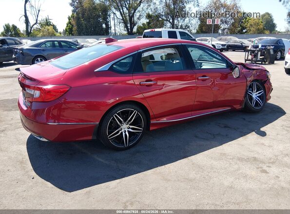 1HGCV3F93NA015598 2022 HONDA ACCORD Red Rear right