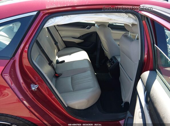 1HGCV3F93NA015598 2022 HONDA ACCORD Red VIN sticker view