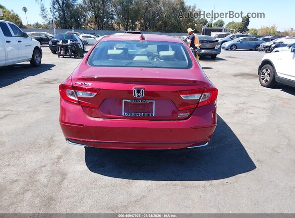 1HGCV3F93NA015598 2022 HONDA ACCORD Red 