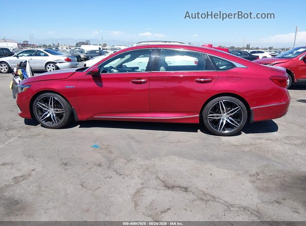 1HGCV3F93NA015598 2022 HONDA ACCORD Red 360 interior view