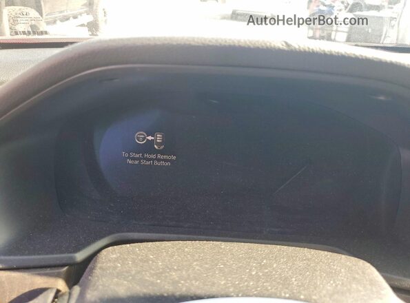 1HGCV3F94JA007469 2018 HONDA ACCORD Red Vista del cuadro de instrumentos