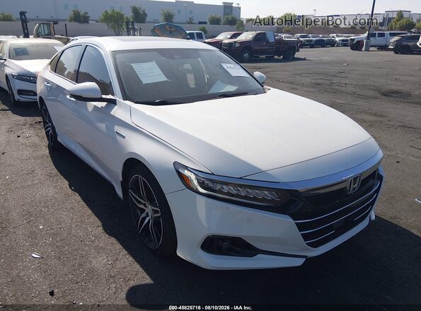 1HGCV3F94MA020002 2021 HONDA ACCORD White Vista interior de 360 grados