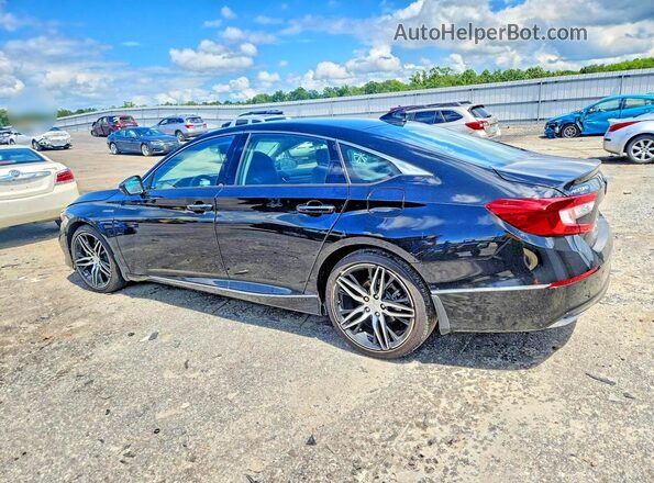 1HGCV3F94NA022091 2022 HONDA ACCORD Черный Задняя левая четверть