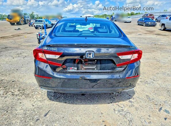 1HGCV3F94NA022091 2022 HONDA ACCORD Черный Вид сзади