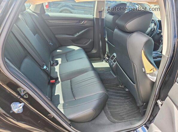 1HGCV3F94NA022091 2022 HONDA ACCORD Черный Вид задних сидений