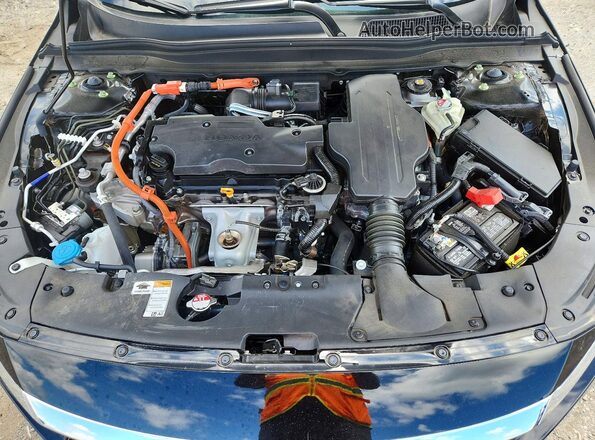 1HGCV3F94NA022091 2022 HONDA ACCORD Черный Вид задней части салона