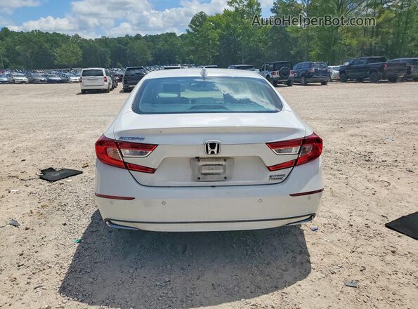 1HGCV3F95MA000762 2021 HONDA ACCORD White Widok z tyłu