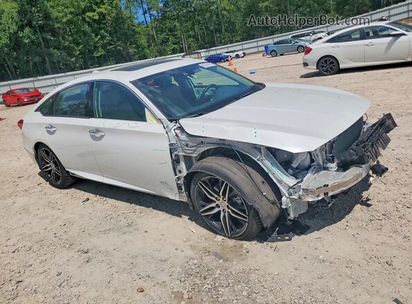 1HGCV3F95MA000762 2021 HONDA ACCORD White Przód prawy