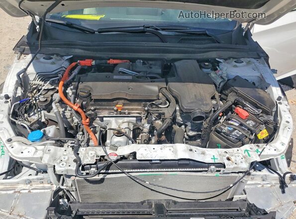 1HGCV3F95MA000762 2021 HONDA ACCORD White Widok wnętrza z tyłu