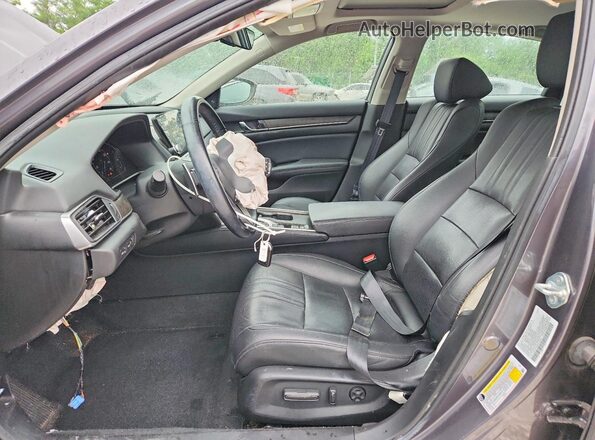 1HGCV3F95MA023264 2021 HONDA ACCORD Gray Vista interior delantera