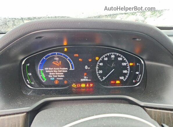 1HGCV3F95MA023264 2021 HONDA ACCORD Gray Vista del cuadro de instrumentos