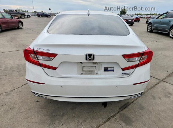 1HGCV3F95NA031298 2022 HONDA ACCORD White Vista trasera