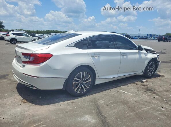 1HGCV3F96LA017858 2020 HONDA ACCORD White Задня права чверть