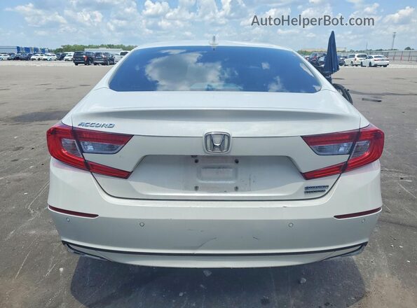 1HGCV3F96LA017858 2020 HONDA ACCORD White Вид ззаду