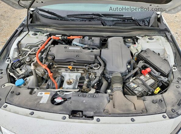 1HGCV3F97LA001149 2020 HONDA ACCORD White უკანა სალონის ხედი