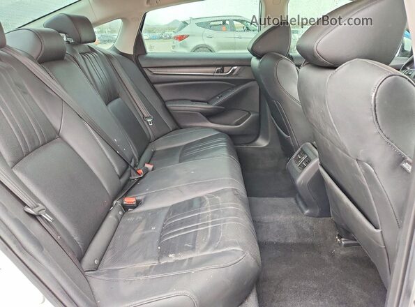 1HGCV3F97LA001149 2020 HONDA ACCORD White უკანა სავარძლების ხედი