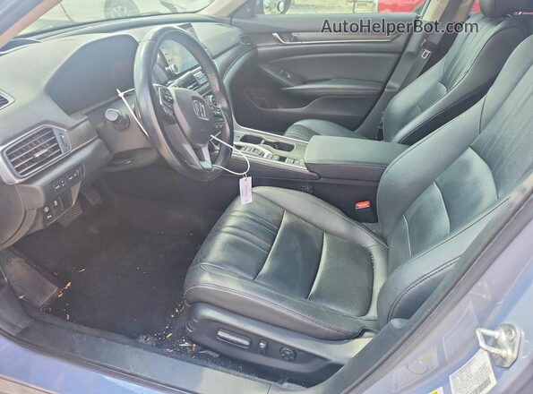 1HGCV3F98MA022416 2021 HONDA ACCORD Blue Սալոնի դիմացի տեսք