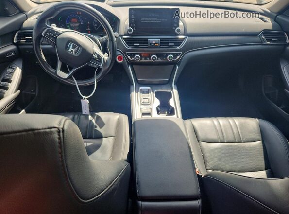1HGCV3F98MA022416 2021 HONDA ACCORD Blue Առջևի վահանակի տեսք