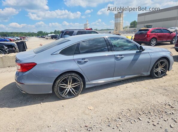 1HGCV3F98MA022416 2021 HONDA ACCORD Blue Հետևի աջ