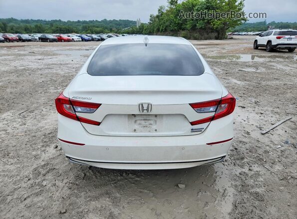1HGCV3F99KA006853 2019 HONDA ACCORD White Vista trasera