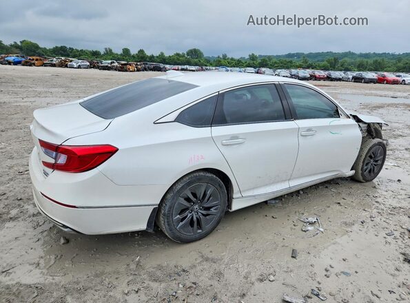 1HGCV3F99KA006853 2019 HONDA ACCORD White Trasero derecho