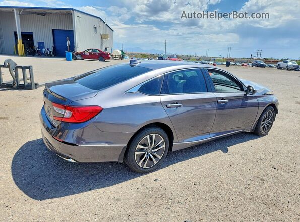 1HGCV3F99KA014810 2019 HONDA ACCORD Charcoal Trasero derecho