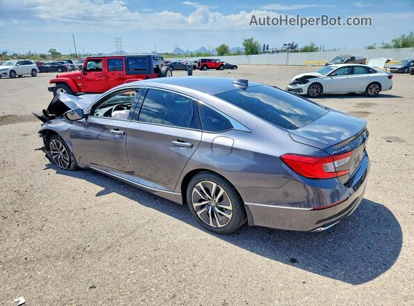 1HGCV3F99KA014810 2019 HONDA ACCORD Charcoal Trasero izquierdo