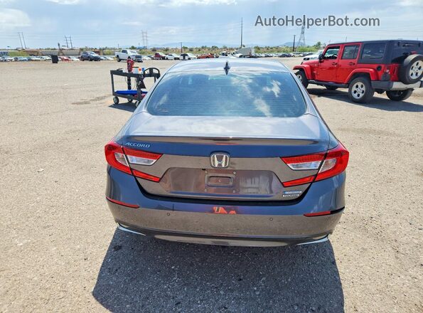 1HGCV3F99KA014810 2019 HONDA ACCORD Charcoal Vista trasera