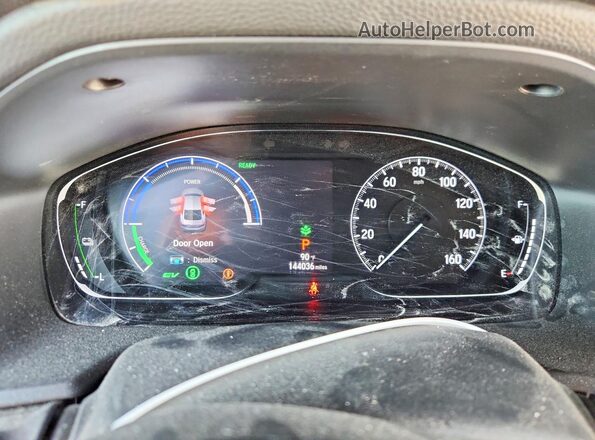 1HGCV3F99LA008748 2020 HONDA ACCORD Blue ხელსაწყოთა პანელის ხედი