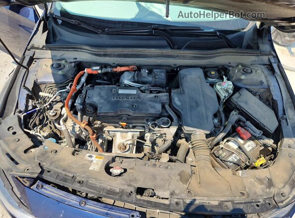 1HGCV3F99LA008748 2020 HONDA ACCORD Blue უკანა სალონის ხედი