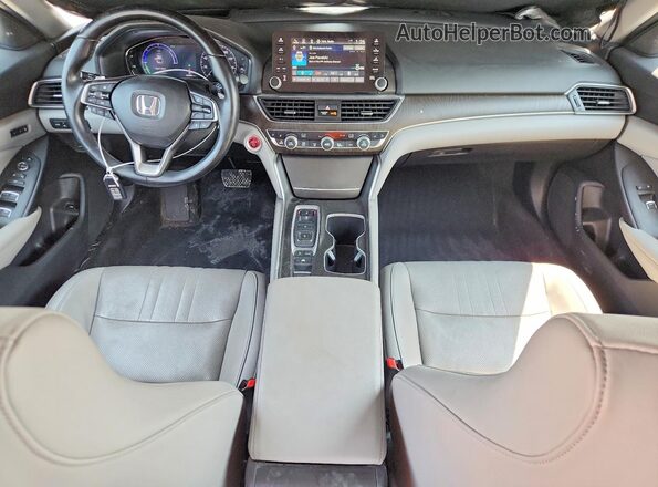 1HGCV3F99LA008748 2020 HONDA ACCORD Blue წინა პანელის ხედი