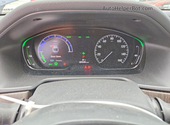 1HGCV3F9XLA002862 2020 HONDA ACCORD Blue ხელსაწყოთა პანელის ხედი
