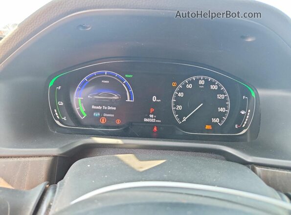 1HGCV3F9XMA010784 2021 HONDA ACCORD Black Widok zestawu wskaźników