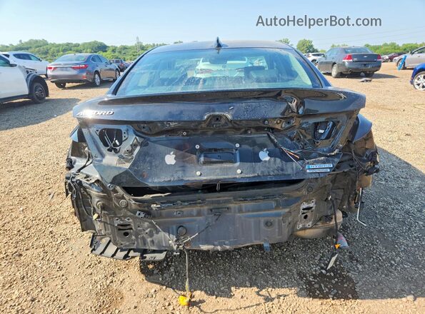 1HGCV3F9XMA010784 2021 HONDA ACCORD Black Widok z tyłu