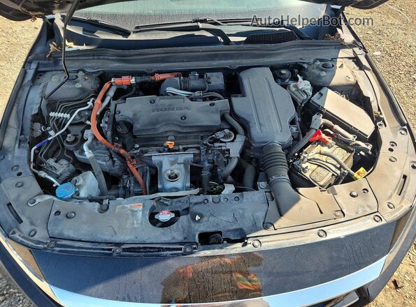1HGCV3F9XMA010784 2021 HONDA ACCORD Black Widok wnętrza z tyłu