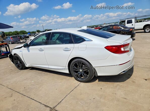 1HGCV3F9XMA016391 2021 HONDA ACCORD Белый Задняя левая четверть