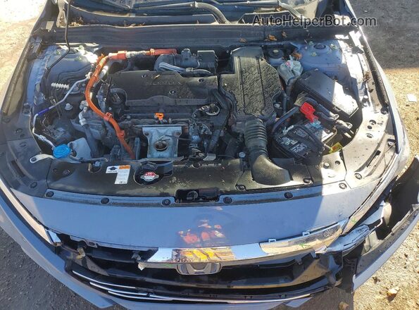 1HGCV3F9XNA027280 2022 HONDA ACCORD Gray Rear interior view