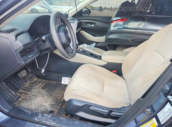 1HGCY1F20PA057096 2023 HONDA ACCORD Charcoal Front interior view
