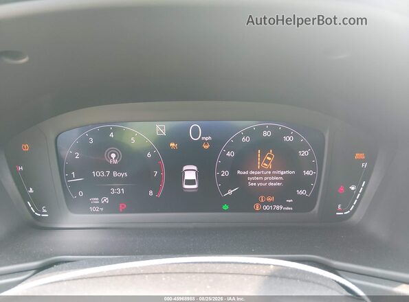 1HGCY1F20TA044665 2026 HONDA ACCORD Серебряный Вид задних сидений