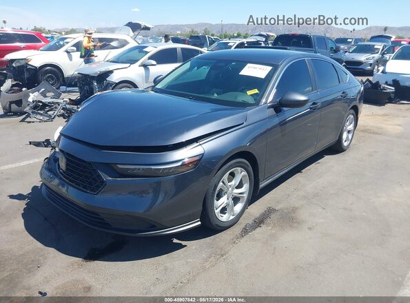 1HGCY1F21PA043787 2023 HONDA ACCORD Gray Przód lewy