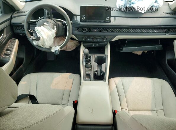 1HGCY1F21PA056362 2023 HONDA ACCORD White წინა პანელის ხედი