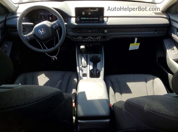 1HGCY1F21SA030708 2025 HONDA ACCORD Black Vista del salpicadero