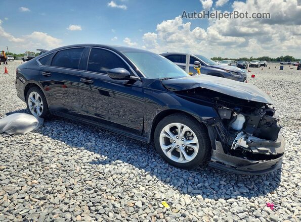 1HGCY1F22PA033785 2023 HONDA ACCORD Black Delantero derecho