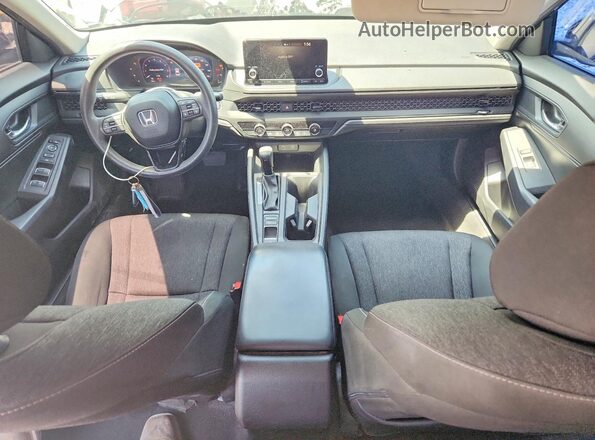 1HGCY1F22PA033785 2023 HONDA ACCORD Black Vista del salpicadero