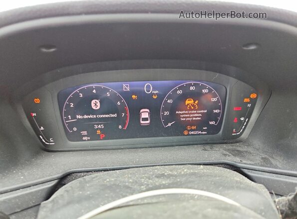1HGCY1F22RA022093 2024 HONDA ACCORD Красный Вид щитка приборов