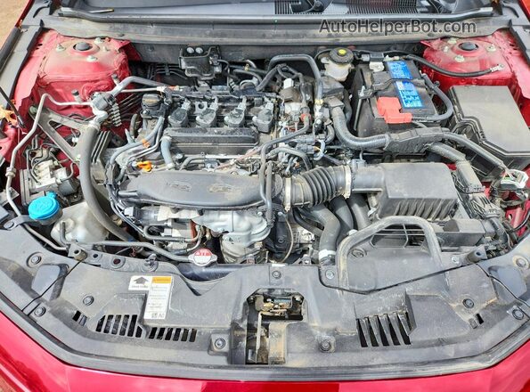 1HGCY1F22RA022093 2024 HONDA ACCORD Красный Вид задней части салона