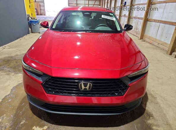 1HGCY1F22RA022093 2024 HONDA ACCORD Красный Вид спереди
