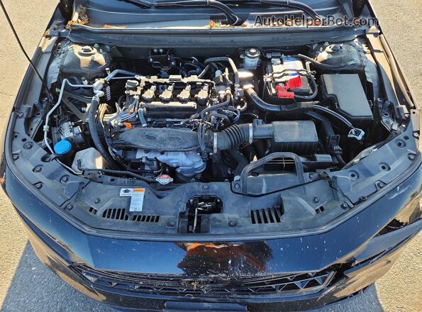 1HGCY1F22RA054056 2024 HONDA ACCORD Черный Вид задней части салона