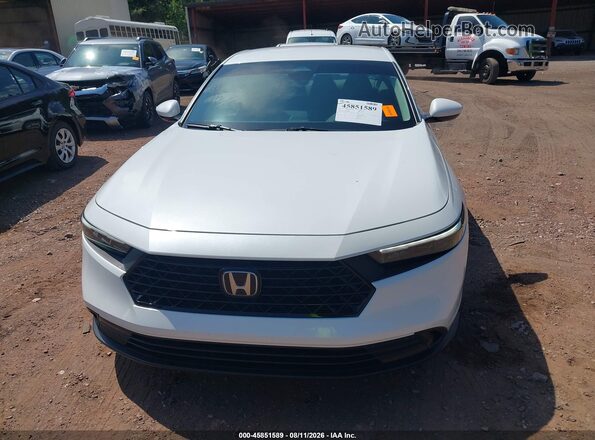 1HGCY1F22SA036274 2025 HONDA ACCORD White Սարքավորումների վահանակի տեսք