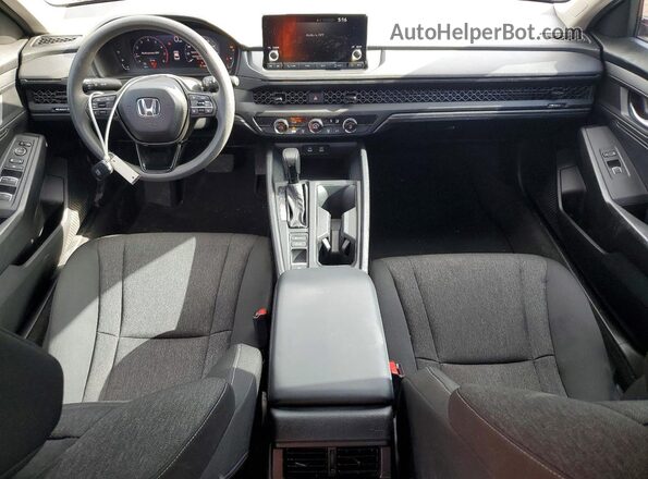 1HGCY1F22SA070523 2025 HONDA ACCORD Gray წინა პანელის ხედი